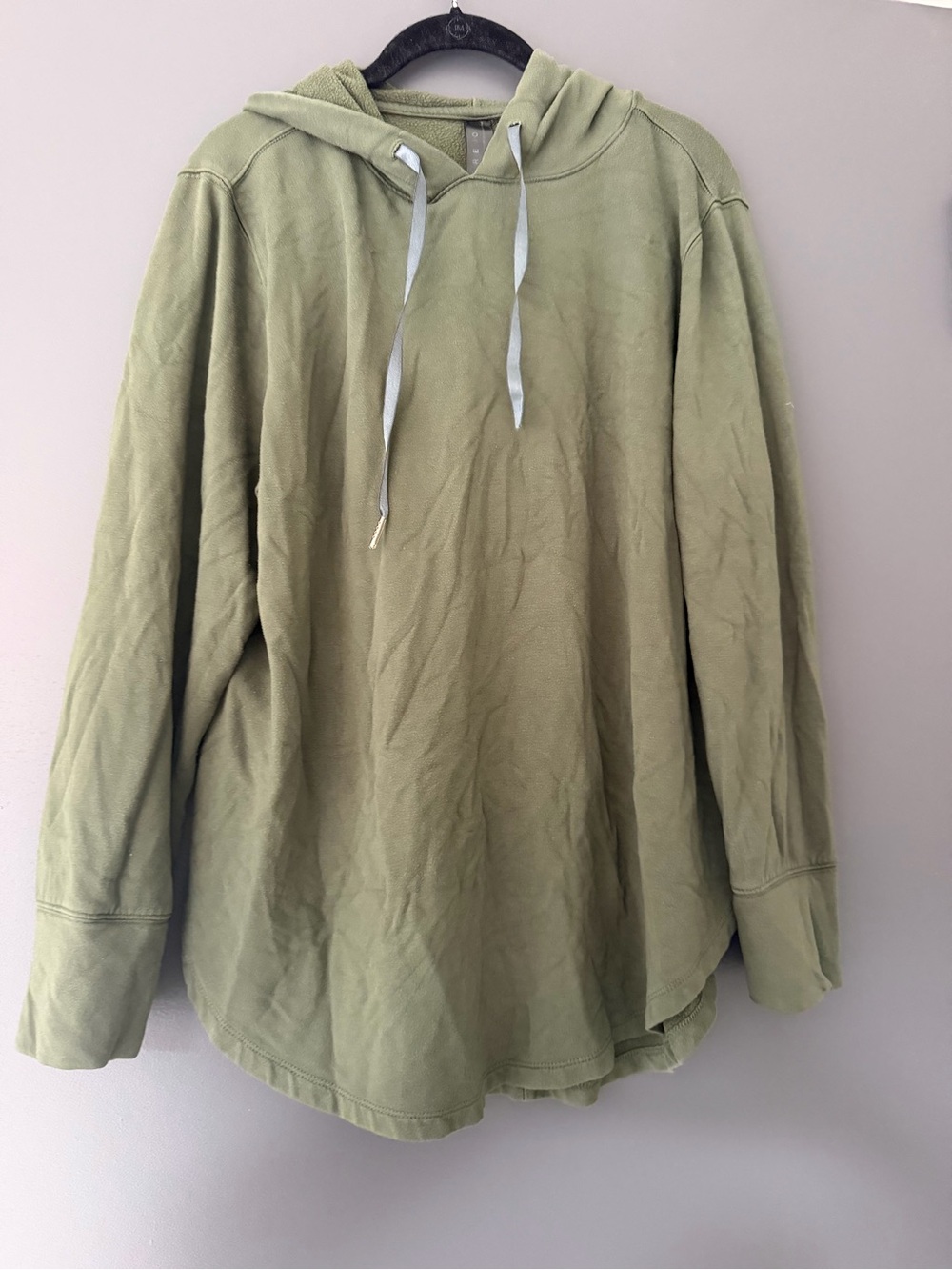 Olive Green Women's Hooded Sweater